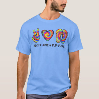 Camiseta Chinelos Chinelos de Verão Férias Praia para Mim