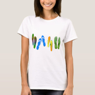 Camiseta Chinelos da praia
