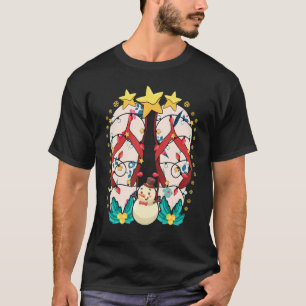 Camiseta Chinelos tropicais de Verão do Natal I