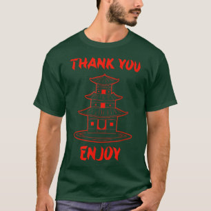 Camiseta Chinês Asiático Japonês Comida Restaurante Deli