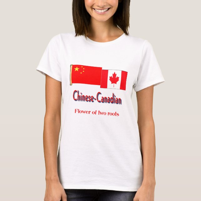 Camiseta Chinês-canadense (Frente)
