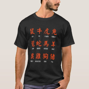 Camiseta Chinês - Caracteres China - Ventilador Sinaliza Sí