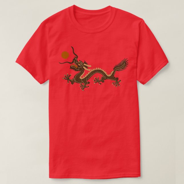 CAMISETA CHINÊS DRAGON GREEN (Frente do Design)