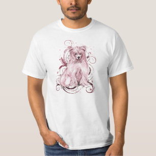 Camiseta Chinês - Rosa - NB