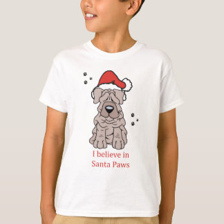 Camiseta Chinês Shar Pei do Natal
