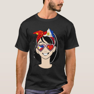 Camiseta Chinesa metade filipina China