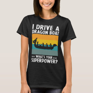 Camiseta Chinese Boat Racing Quote for Dragon Boat Coach  1
