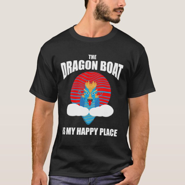 Camiseta Chinese Boat Racing Quote for Dragon Boat Coach  6 (Frente)