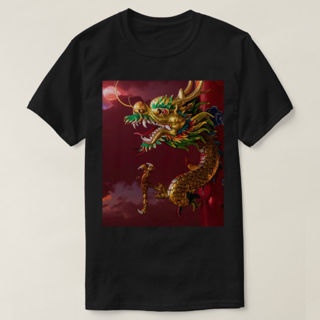 Camiseta chinese dragon (Frente do Design)