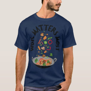 Camiseta Chinese Food Asian Wok Cooking Foodie Food Stateme