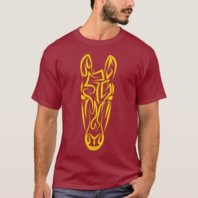 Camiseta Chinese Lunar New Year of the Horse 2026 4724 Fire (Frente)