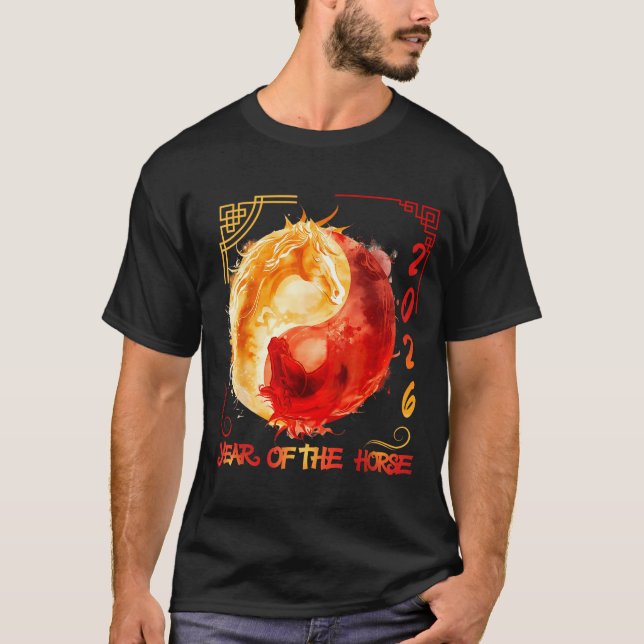 Camiseta Chinese New Lunar Year Of The Horse 2026 _1  (Frente)