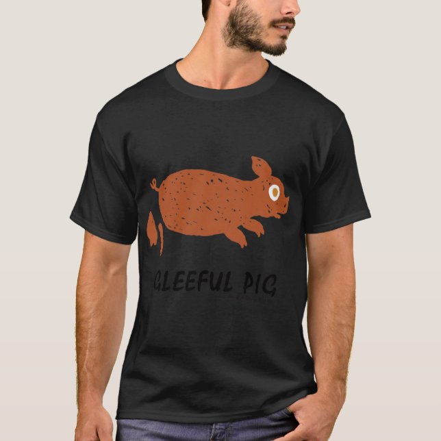 Camiseta Chinese Zodiac 2 Gleeful Pig family (Frente)