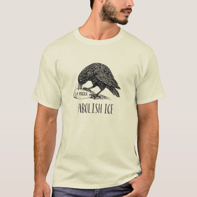 Camiseta Chinga La Migra – Protesto Anti-ICE Multidão de Co (Frente)