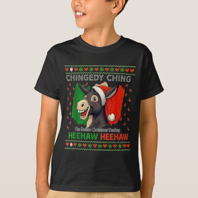 Camiseta Chingedy Ching Dominick The Italian Christmas Xmas (Frente)