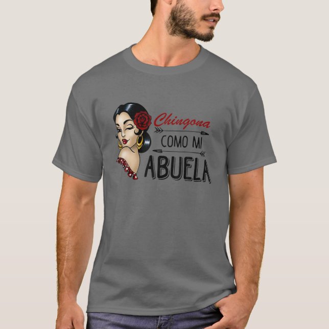 Camiseta Chingona Como Mi Madre (Frente)