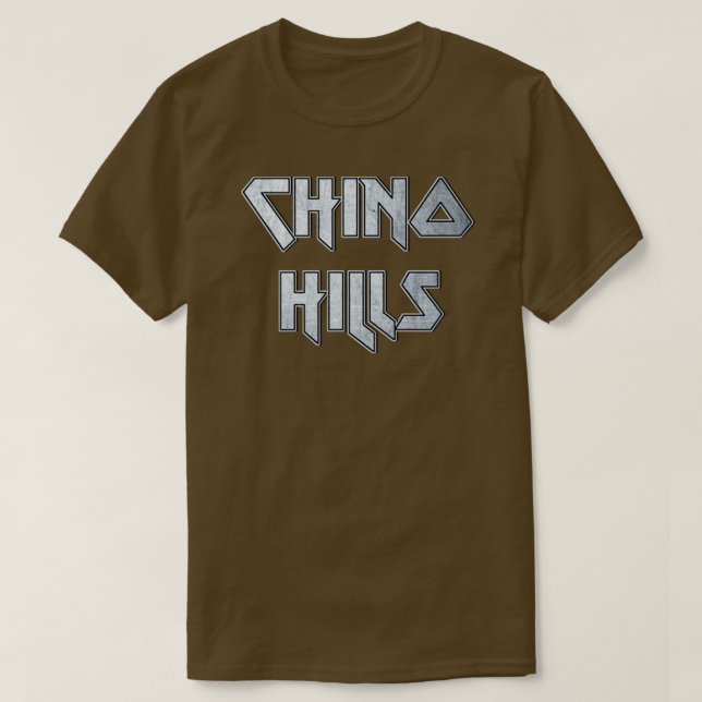 Camiseta Chino Colinas CA (Frente do Design)