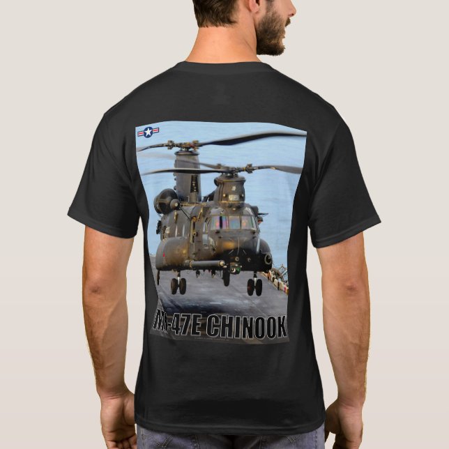 CAMISETA CHINOOK MH-47E (Verso)