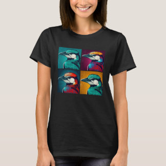 Camiseta Chinstrap Penguin Pop Illustration Colorful
