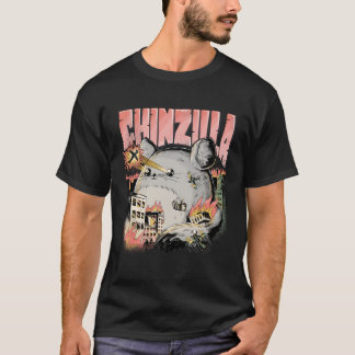 Camiseta Chinzilla Chinchilla Dizendo Chinchillas Proprietá