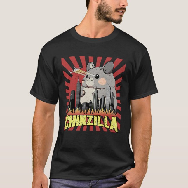 Camiseta CHINZILLA  Chinchilla Owner Chinchillas ChinChilla (Frente)