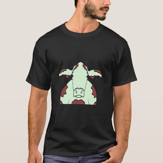 Camiseta Chip Chip De Chocolate De Vaca (Frente)