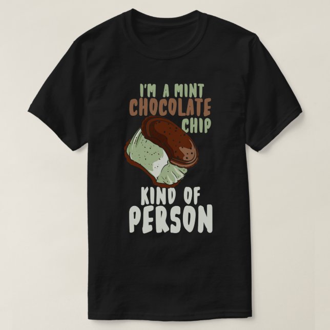 Camiseta Chip De Chocolate Mint (Frente do Design)