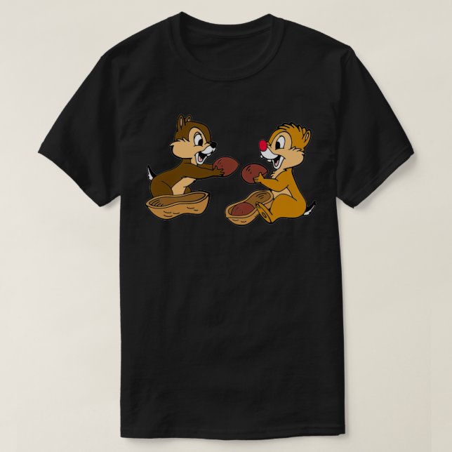 Camiseta Chip n Dale amendoim (Frente do Design)