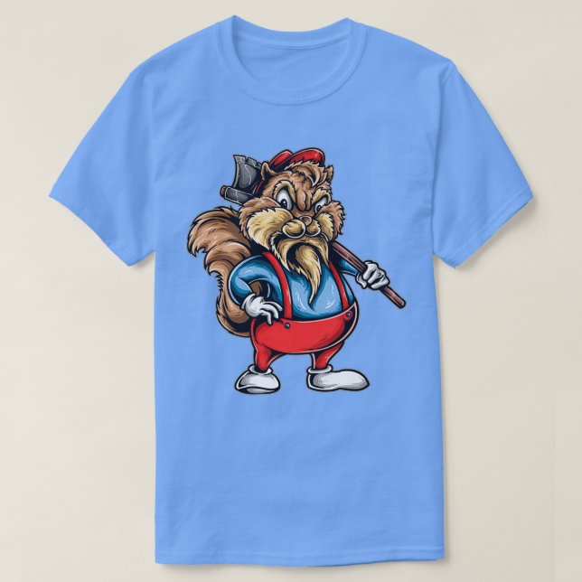 Camiseta Chip Wood Cutter Classic TSirt (Frente do Design)