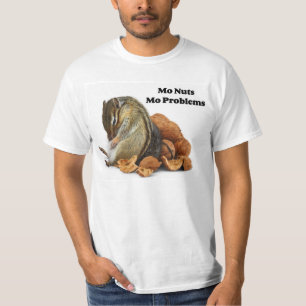Camiseta Chipmunk dos problemas do Mo dos loucos do Mo