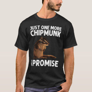 Camiseta Chipmunk legal Para Homens Sussurros De Esquilo Ro