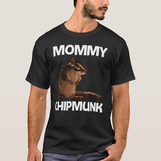 Camiseta Chipmunk legal Para Mulheres Sussurro De Esquilo M (Frente)