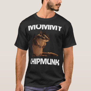 Camiseta Chipmunk legal Para Mulheres Sussurro De Esquilo M