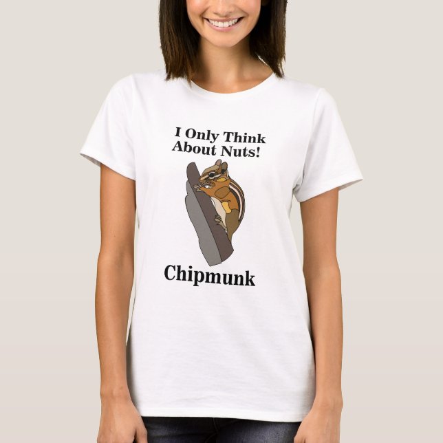 Camiseta Chipmunk Rodent Pet Mom (Frente)