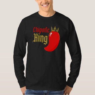 Camiseta Chipotle King Sabor de Pimenta Comida Apimentada