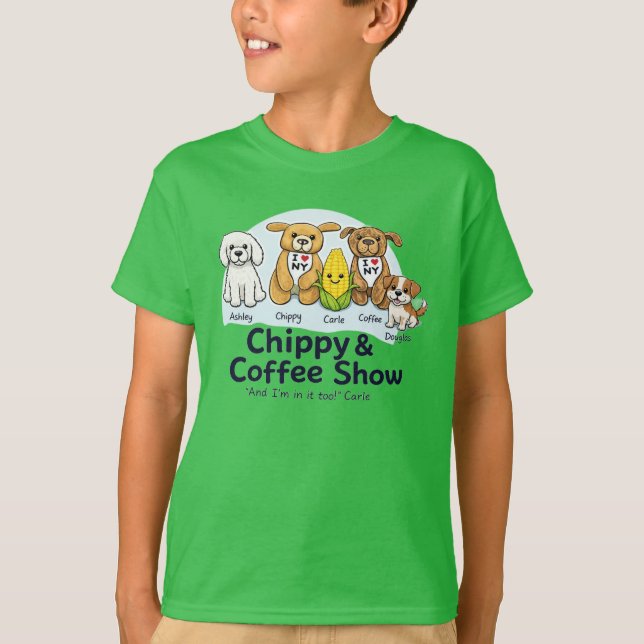 Camiseta Chippy & Coffee Show (Frente)