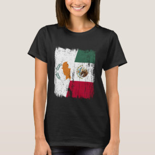 Camiseta Chipre México Bandeira Meia Herança Cipriota Mexic