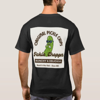 Camiseta chips de picles ao estilo New York