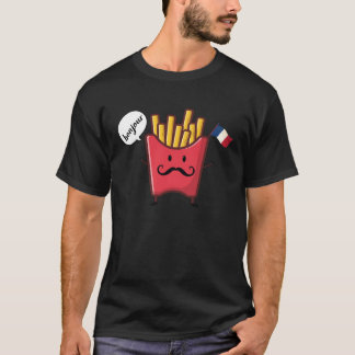 Camiseta chips say bonjour