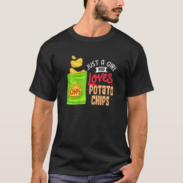 Camiseta Chips Snacks Acidente Batata Chips (Frente)
