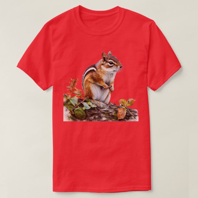 Camiseta Chipset de Cubo de Aquarela (Frente do Design)