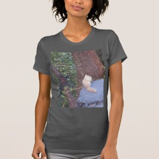 Camiseta Chipset Em Um Salto De Árvore