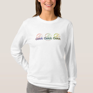 Camiseta Chique a ser Pastel do t-shirt do geek