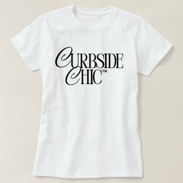 Camiseta Chique ao Curb (Frente do Design)