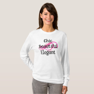 Camiseta Chique, Bonita e Elegante