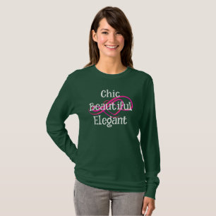 Camiseta Chique, Bonita e Elegante