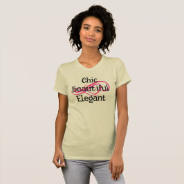 Camiseta Chique, Bonita e Elegante