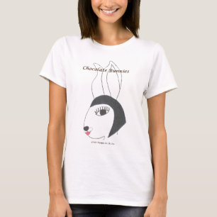 Camiseta Chique Bunnie dos coelhos de Choc