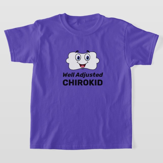 Camiseta ChiroKid Chiropractic Bem Ajustada (Postura )