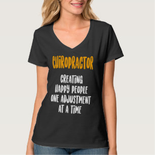 Camiseta Chiropracine Tratamento da coluna vertebral Chirop
